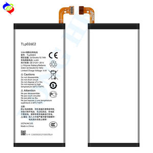 Baterías de polímero de litio de iones de litio TLP026E2 4,4 V 2610mAh para DTEK50 batería de teléfono móvil de neón de 2, 2 y 2 pulgadas - Product Image 2