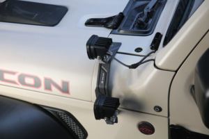 Tự Động Bên Ngoài Nâng Cấp Phụ Kiện Hợp Kim Nhôm Một Trụ Cột Ánh Sáng Khung Ánh Sáng Chủ Off Road Cho <span class=keywords><strong>Jeep</strong></span> <span class=keywords><strong>Wrangler</strong></span> JL/4Xe/Jt - Product Image 2