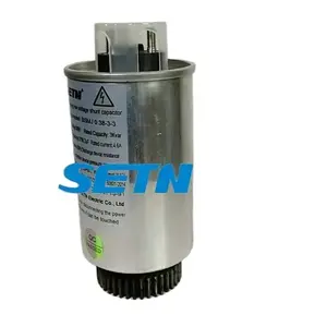 Kapasitor daya paralel/shunt tegangan rendah BSMJ038-10-3 kapasitor koreksi faktor daya