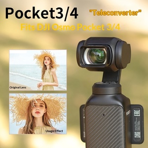 Kit de Filtros de Lente Magnética Macro Gran Angular Teleobjetivo 10X 12.5X para Fotografía, Accesorios de Microfotografía para DJI Osmo Pocket 3 / Pocket - Product Image 2