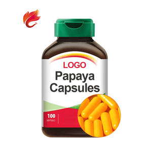 Cápsulas de extrato de papaia 1000mg, suplemento de aumento, etiqueta privada, produtos de beleza, capsulas de extrato de papaia, todos os seios - Product Image 1