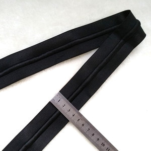 Hot bán 4cm đan dây rút ban nhạc đàn hồi với kéo Chuỗi có sẵn trong màu đen hoặc trắng màu cho vải - Product Image 5