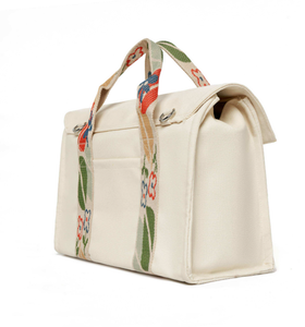 Sac fourre-tout en toile réutilisable, écologique et personnalisé, avec motif lettres et logo. - Product Image 6