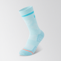 Chaussettes de course fines pour femmes, mi-mollet, respirantes, anti-odeurs, avec coussinets en tissu éponge, chaussettes de sport