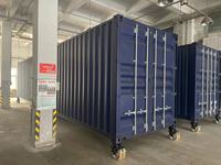 Roulettes pour conteneurs de transport avec roues pour terrain accidenté, capacité de charge de 9 000 kg