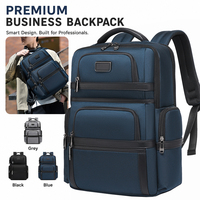 Sac à dos multifonctionnel pour ordinateur portable, imperméable, respirant, avec fermeture éclair, pour usage quotidien décontracté, pour hommes