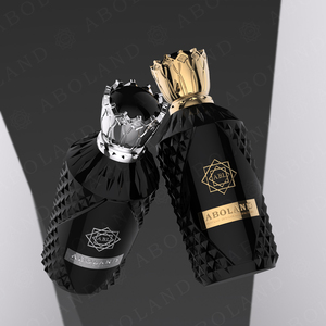 100ml Luxury High-End Perfume Glass <b>Bottle</b> Pump Sprayer Thick Bottom Empty Customizable Caps Custom Logo Premium Packaging <b>Box</b> - Product Image 2