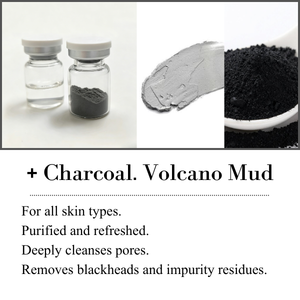 Kit de peeling en poudre d'algues, boue volcanique, éliminateur d'acné, spicules de Spongilla naturels, peeling bio, exfoliant pour le visage, éliminateur de taches brunes - Product Image 3