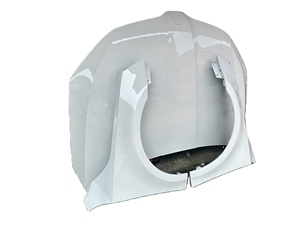 Kit carrosserie <span class=keywords><strong>Skoda</strong></span> Octavia <span class=keywords><strong>RS</strong></span> 2013 - Pare-chocs avant en fibre de carbone véritable 5E0807221F d'<span class=keywords><strong>occasion</strong></span>, fixation par boulons, pièce de rechange universelle - Product Image 5
