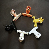 Clips Metálicos para Papel, Tipo Bulldog, en Negro, Oro Rosa y Oro Blanco, de 22mm, 31mm, 38mm, 50mm, 63mm y 75mm, Venta al Por Mayor, Personalizables