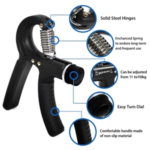 Colorful <strong>Plastic</strong> Handle Cover Metal Adjustable Hand <strong>Gripper</strong> - Product Image 3