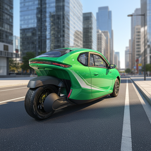 WUXI BAOBO Nouvelle Voiture Électrique Miniature à <span class=keywords><strong>3</strong></span> Roues Fermée, Compacte et Intelligente pour les Déplacements Quotidiens, avec Moteur 5000W, 70km/h - Product Image 4