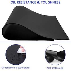 WochiTV DIY 개스킷 소재 고체 네오프렌 고무 시트 <span class=keywords><strong>1</strong></span>/<span class=keywords><strong>4</strong></span> \ "두꺼운 X 2 \" 와이드 X 30 \ "고무 용 긴 고체 고무 스트립 롤 - Product Image 4