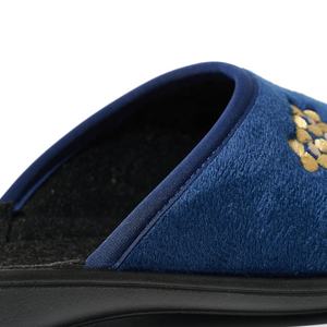 <span class=keywords><strong>Mules</strong></span> en <span class=keywords><strong>feutre</strong></span> à talon compensé haut de gamme brodées, pour intérieur et extérieur, vente en gros, sandales personnalisables - Product Image 3