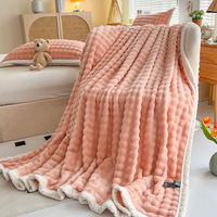 Manta de Franela de Color Sólido al Por Mayor a Precio de Fábrica, Manta para Siesta, Manta Multifuncional para Aire Acondicionado, Manta de Regalo