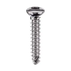 Tornillo Cortical de 3,5mm, instrumento médico quirúrgico, ortopédico, pequeño, autorroscante, para veterinaria