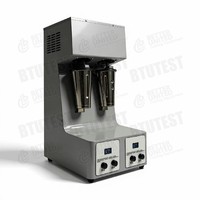 Mixer Frekuensi Variabel Kecepatan Tinggi untuk Cairan Pengeboran - Disperser Laboratorium 0-12000 RPM dengan Timer, Model Satu/Ganda/Empat Poros