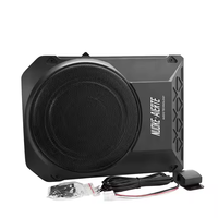 Caisson de basses puissant RC 10 pouces sous le siège Caisson de basses mince actif pour système audio de voiture Caisson de basses sous le siège