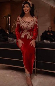Elegante Vestido de Noche para Boda/Fiesta con Bordado Zardozi Premium de Alta Calidad - Product Image 2