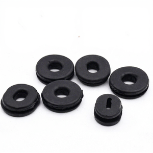 Plaques de protection, joint d'étanchéité en caoutchouc, diamètre extérieur 30mm, diamètre intérieur 25mm, épaisseur 1mm, pour couvercle latéral de moto GN125 - Product Image 1