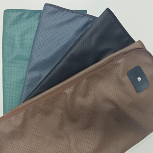 绿色PU皮革床用接地垫，导电片可减少静电，改善睡眠质量，厂家直供 - Product Image 5