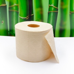 Tùy chỉnh 3-hai lớp tre giấy vệ sinh cuộn với logo có thể giặt BAT phòng tắm mô OEM/ODM thiết kế - Product Image 5