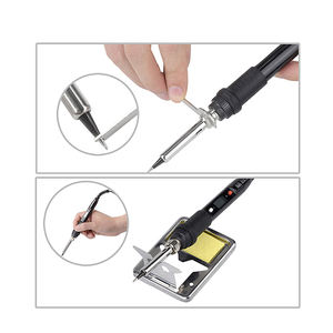 Mini pistola eléctrica de hierro para soldar, 110V, 220V, Digital, pluma para quemar madera, Kit de herramientas para soldar Havya - Product Image 5