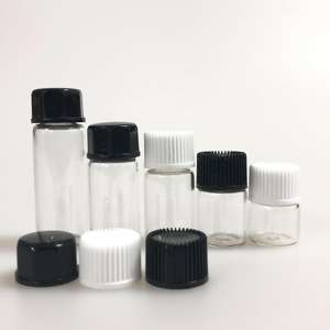 Botella de Vidrio Transparente con Gotero para Aceites Esenciales, con Tapa de Rosca y Protección Anti-robo para Niños, Capacidades de 1ml-5ml, Venta al Por Mayor Personalizada - Product Image 2