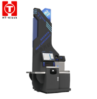 Terminal de paiement en libre-service multifonctionnel pour supermarché, borne de paiement automatique en intérieur, SDK pour centre commercial, 1 an