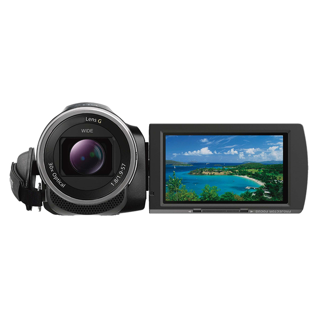 DongFu Original Home Cameras Used HDR-PJ675 Handycam Projector Video Camera Full HD Camcorder