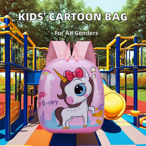 Bán buôn trẻ em mới của schoolbag phim hoạt hình động vật vỏ cứng trường tiểu học Ba lô mẫu giáo cậu bé Ba lô - Product Image 2
