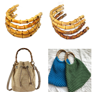 Asas de Plástico y Madera para Bolsos y Carteras, Accesorios Duraderos de 10.5/12.5cm, Colores Personalizables - Product Image 4