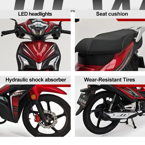 Moto Tout-Terrain 110 cm³ à Quatre Temps, Économe en Carburant, Petite Cylindrée, à Essence, Deux Roues - Product Image 4