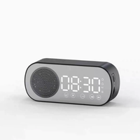Cadeau d'entreprise promotionnel, solaire portable, alimenté par 1.1 DC pour haut-parleur V2.0, autonomie de la batterie de 15 à 20 heures, support de téléphone LED RGB, radio FM