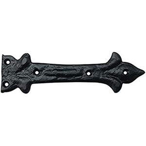 Coshik Exports - Juego de 12 Bisagras de Hierro Fundido Antiguo de 6.5 Pulgadas, Color Negro Mate Rústico, para Montaje en Puerta - Product Image 1
