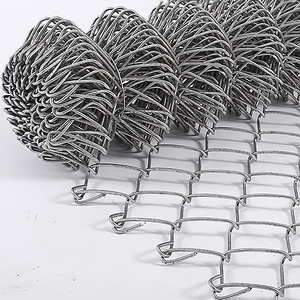 Pagar Rantai Kawat Kuningan Tugas Berat Berlapis Vinyl Galvanis untuk Keamanan Halaman Sekolah Perlindungan Batas Hunian - Product Image 2