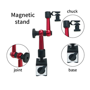 Soporte magnético Shahe para Indicador de Dial <span class=keywords><strong>Digital</strong></span>, 3 juntas, indicador de Dial ajustable completo, soporte de Base magnética - Product Image 6