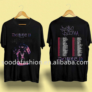 2023 mode nouveau design Peso Pluma & <span class=keywords><strong>Becky</strong></span> G impression recto verso <span class=keywords><strong>2</strong></span> images différentes unisexe Couple t-shirts - Product Image 4