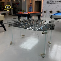 Accessoires inclus, différentes tailles, table de football de table professionnelle pour enfants et adultes, en verre, à vendre