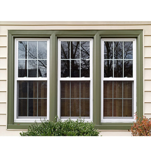 Nuoxin Top Treo Nhôm Cửa Sổ An Ninh Latch Cửa Sổ Đôi Treo Cửa Sổ Thấp E Đôi Hàng Đầu Treo Cửa Sổ Với Fly Màn Hình - Product Image 5