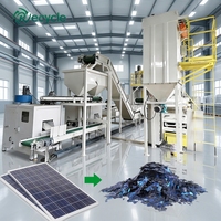 Four de pyrolyse à double panneau de verre, four rotatif pour panneaux photovoltaïques, four de recyclage de panneaux solaires