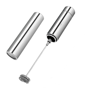 Mini mousseur à lait électrique à piles, fouet à café, mélangeur à main pour mousse de lait, disponible en CE, FCC et RoHS - Product Image 1
