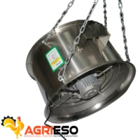 Ventilateur de circulation d'air pour poulailler industriel, ventilateur à économie d'énergie pour équipement d'élevage avicole