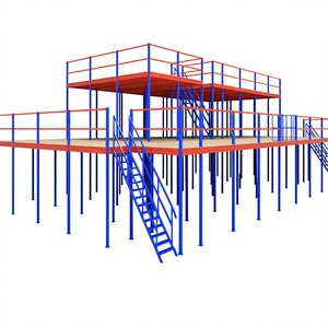 Özelleştirilebilir Çelik Yapı Mezzanine Raf Sistemi CE ve ISO Sertifikalı Depolama Raf Sistemi (Depo ve Lojistik için) - Product Image 1