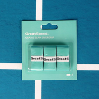 Bande adhésive pour raquette de tennis GreatSpeed SJ6512 PU, antidérapante, pour badminton et tennis