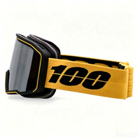 Lunettes de motocross 100 Style, anti-buée, UV400, coupe-vent, pour moto tout-terrain, MX, vintage