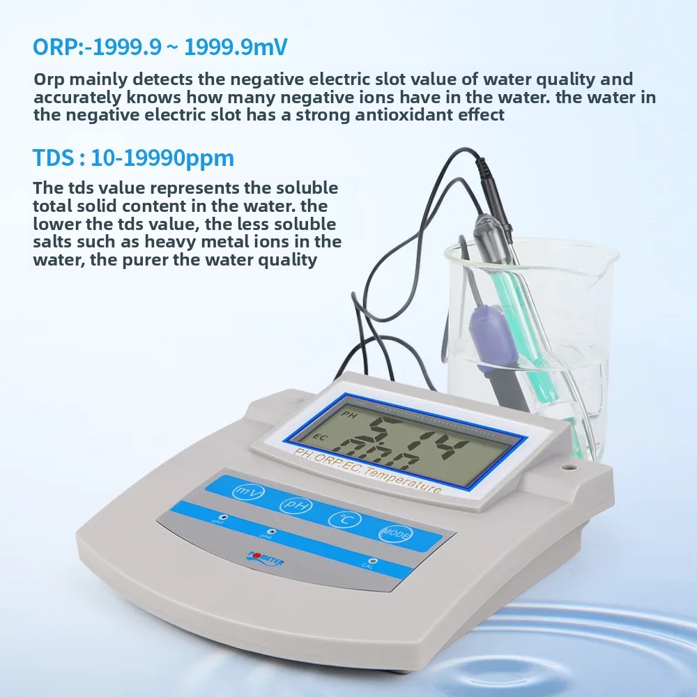 เครื่องวัดค่า pH แบบ 6-in-1 มาตรฐานยุโรป