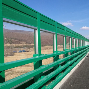 High Impact-Resistant Aluminum Modern Noise Wall <strong>Road</strong> Highway Airport Acoustic <strong>Barriers</strong> with NRC 30-35 for Noise Reduction - Product Image 5