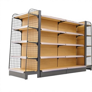 Estantería Metálica Reforzada para Supermercado con Estantes Personalizables y 5 Niveles para Uso en Góndolas - Product Image 1