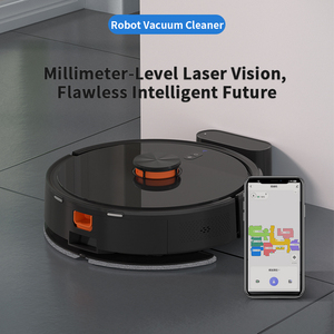 Robot aspirateur intelligent avec navigation intelligente, télécommande, nettoyage humide et sec pour la maison - Product Image 2